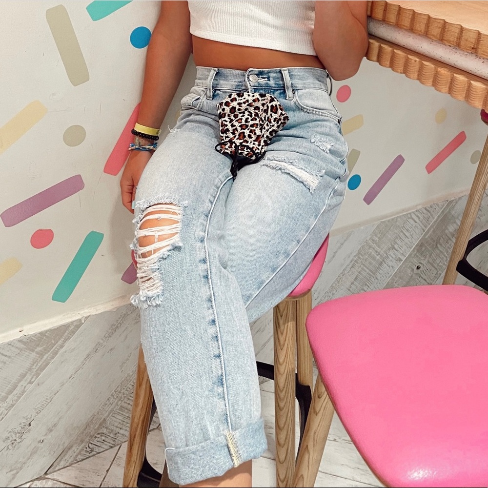 Pacsun High Rise Straight Jeans